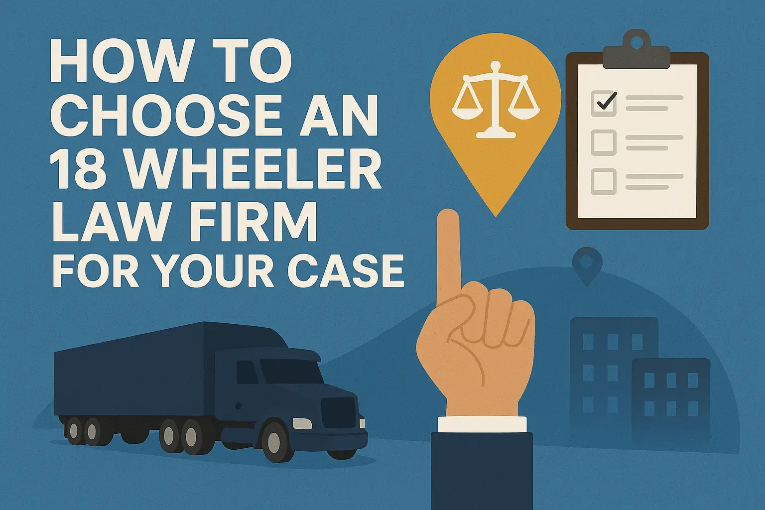 How to Choose an 18 Wheeler Accident Law Firm for Your Case Thumbnail